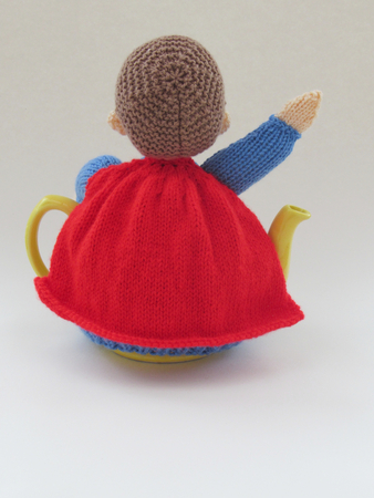 Superhero Tea Cosy Knitting Pattern