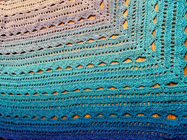 Dreieckstuch + Seelenwärmer Marias Perlen "Franzi"