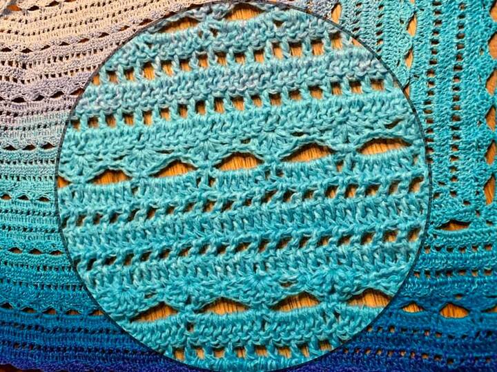 Dreieckstuch + Seelenwärmer Marias Perlen "Franzi"