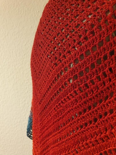 Dreieckstuch + Seelenwärmer Marias Perlen "Jenni"