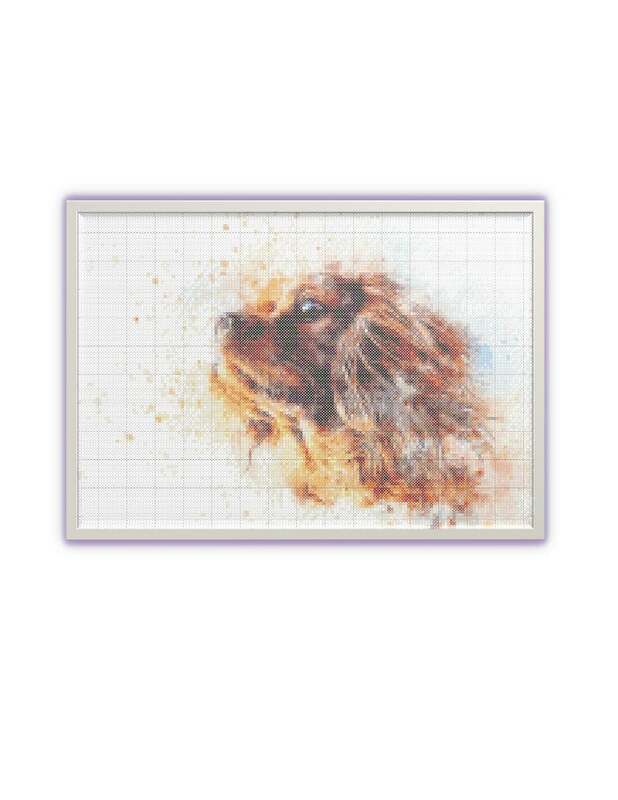 Dog cross stitch