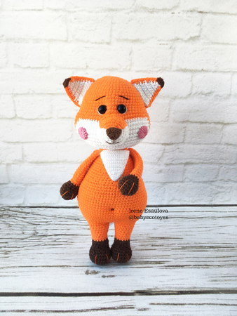 Crochet Amigurumi Pattern Fox Felix