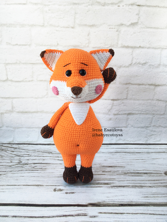 Crochet Amigurumi Pattern Fox Felix