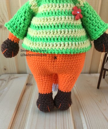 Crochet Pattern Sweater for Fox Felix