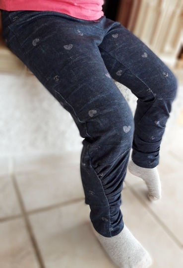 Leggins Laura mit Raffung Gr. 86-176