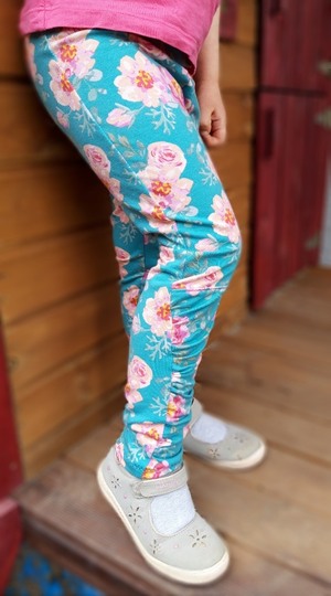 Leggins Laura mit Raffung Gr. 86-176