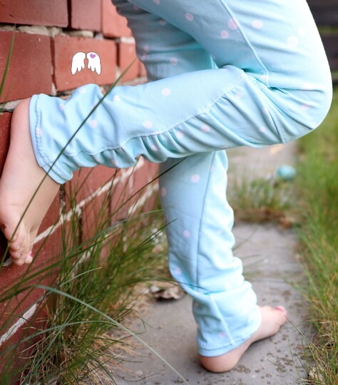 Leggins Laura mit Raffung Gr. 86-176