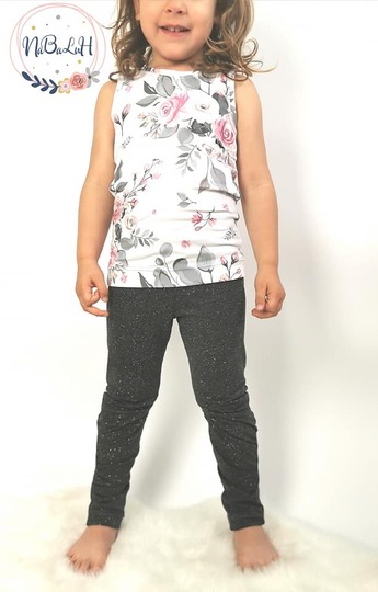 Leggins Laura mit Raffung Gr. 86-176