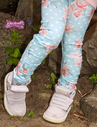Leggins Laura mit Raffung Gr. 86-176