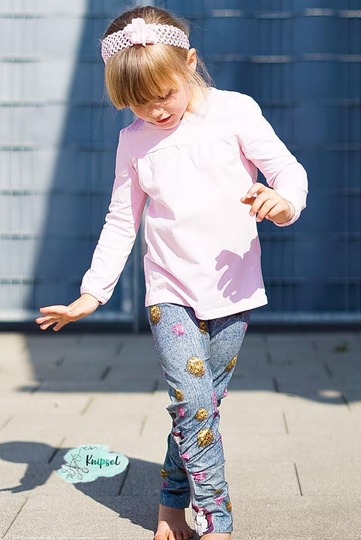 Leggins Laura mit Raffung Gr. 86-176