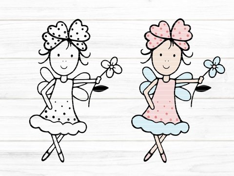 Fee Lara Plotterdatei SVG DXF FCM