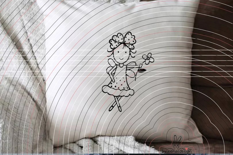 Fee Lara Plotterdatei SVG DXF