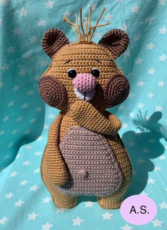 Häkelanleitung Hamsterchen "Ludwig" - Bild 3