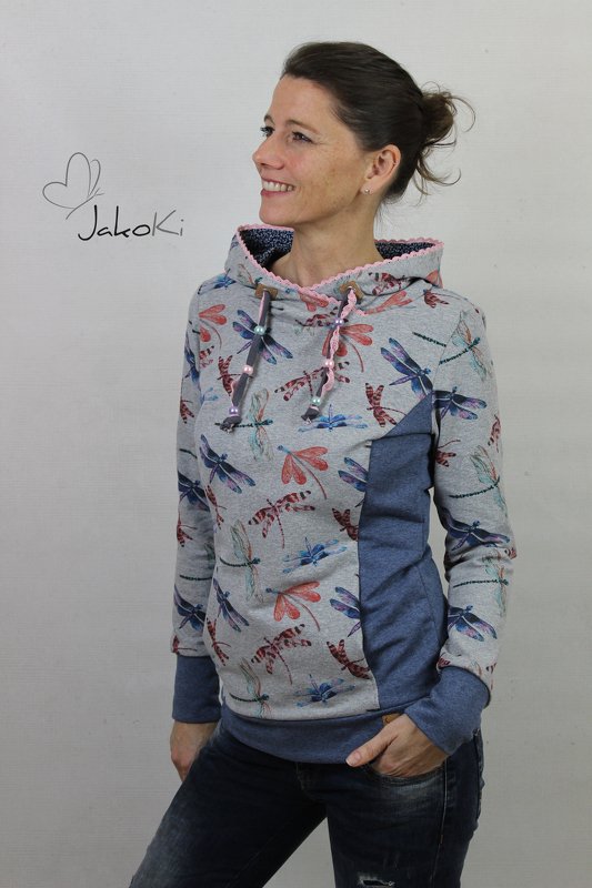 E-Book Damen-Hoodie "Stina" Gr. 34-54 - Bild 4