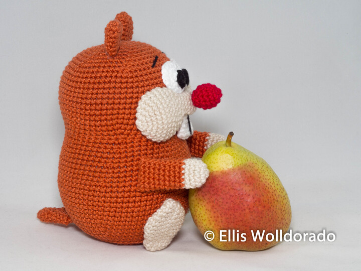 Hamster Goldi, Amigurumi, Häkelanleitung