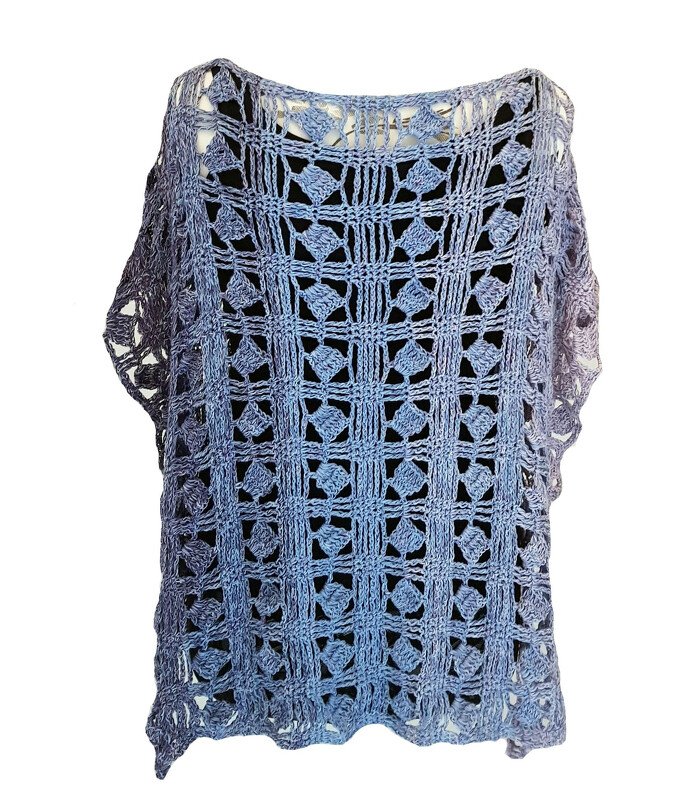 Häkelanleitung Big Shirt oder Tunika Viola - Bild 4