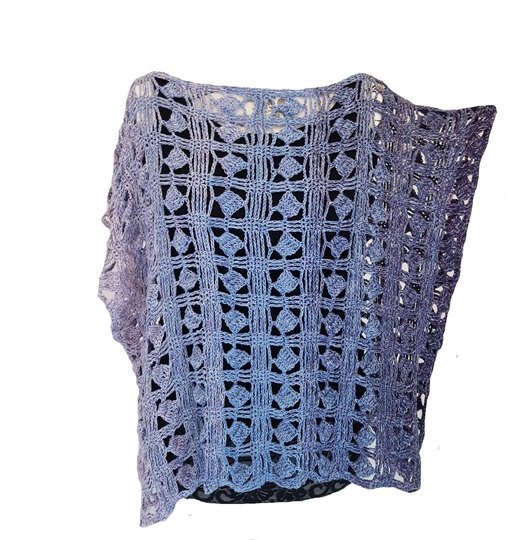 Häkelanleitung Big Shirt oder Tunika Viola