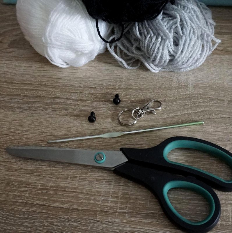 Crochet pattern: light bulb keychain - Image 3