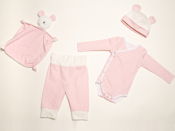 Baby Set CIELO – Bodysuit Pants Hat Teddy PDF Preemie-3y
