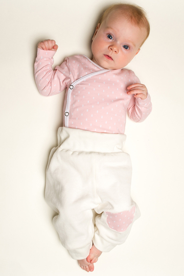 Baby Set CIELO – Wickelbody Hose Mütze Teddy Datei 38/44–92/98