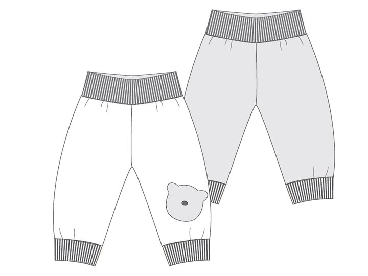 Schnittmuster Baby-Set CIELO – Anleitung Datei Gr. 38/44–92/98