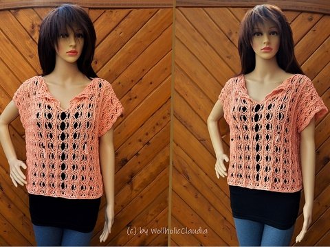 Häkelanleitung Shirt - Top "2020"