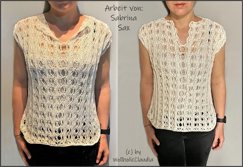Häkelanleitung Shirt - Top "2020"