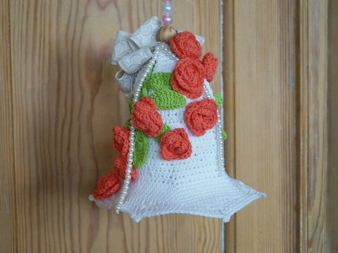 Glocke Fensterdeko / Wohnraumdeko Häkelanleitung