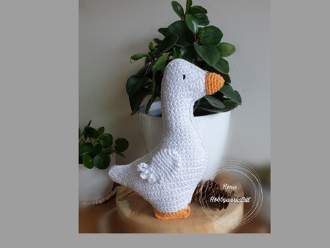 Häkelanleitung Gans Guido