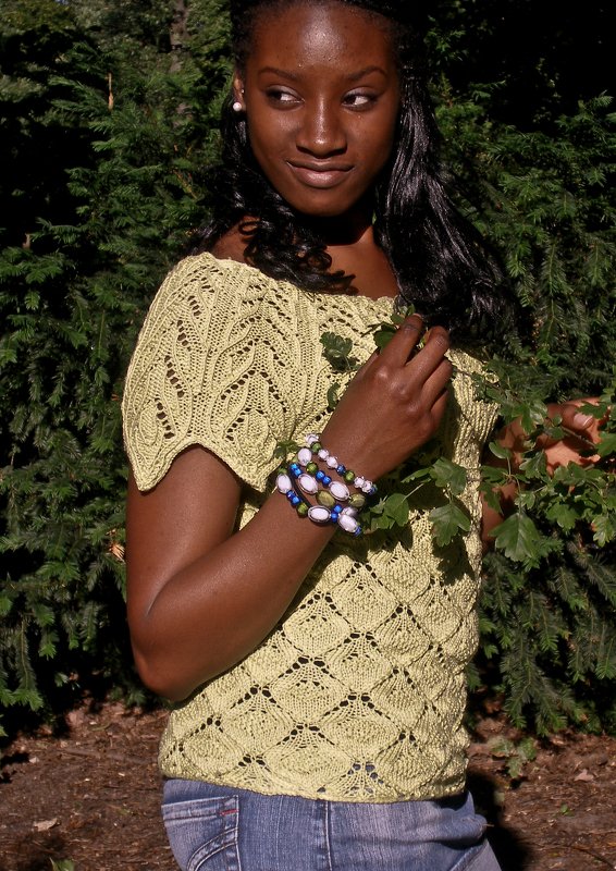 Strickanleitung - Sommershirt Poison Ive - Bild 2