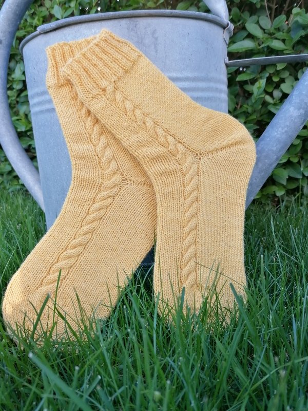 Doppelzopf - Sockenanleitung - Bild 6