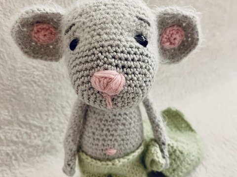Häkelanleitung "Chilli-Maus Moritz"