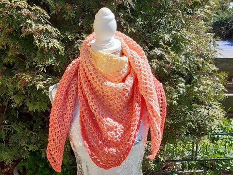 Dreieckstuch "Summerfeeling" häkeln