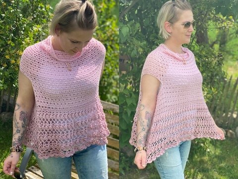 Häkelanleitung Tunika "Tulpia 3"