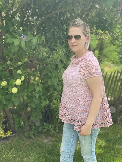 Häkelanleitung Tunika "Tulpia 3"