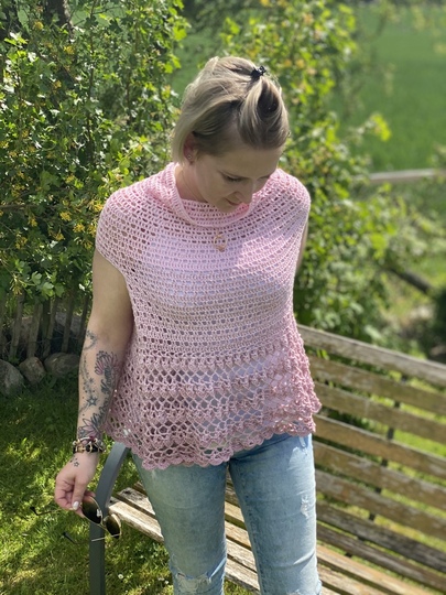 Häkelanleitung Tunika "Tulpia 3"