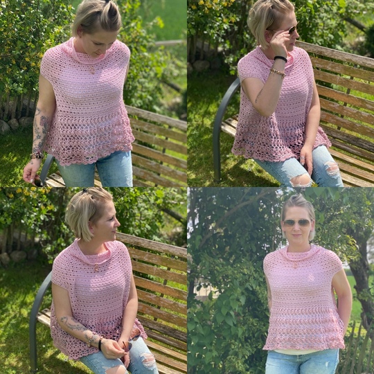 Häkelanleitung Tunika "Tulpia 3"