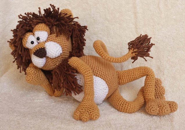 Leon, the Lion - Crochet Pattern