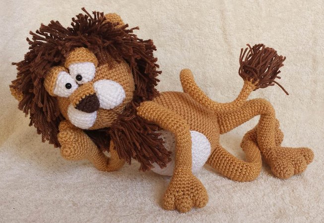 Leon, the Lion - Crochet Pattern