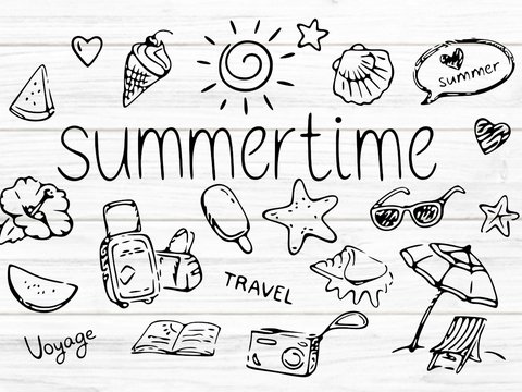 Summertime Plotterdatei SVG DXF FCM