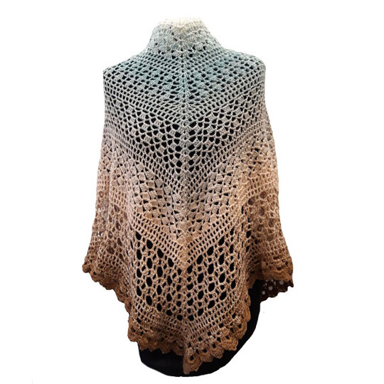 Häkelanleitung Dreieckstuch Saphira