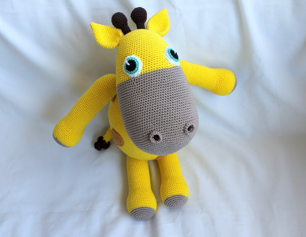Dieter the giraffe xxl crochet pattern - Image 3