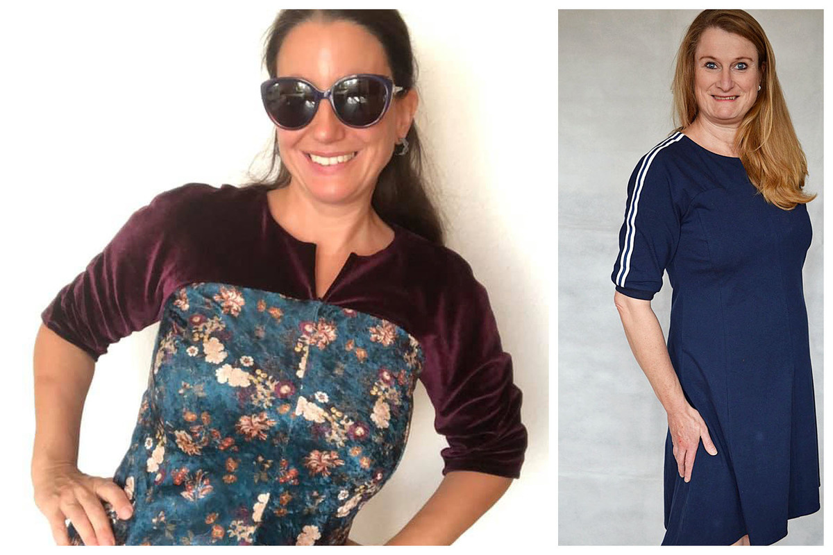 Ginger Kleider/Tunika Raglanschnitt E-Book 32 - 54