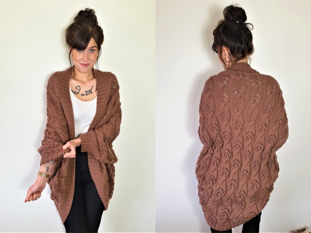 167 Strickanleitung Seelenwärmer warme Schokolade