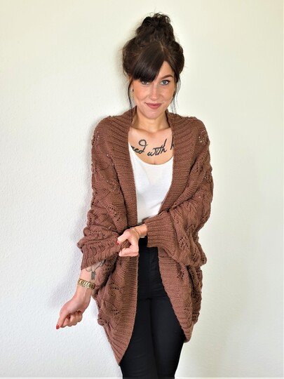 167 Strickanleitung Seelenwärmer warme Schokolade