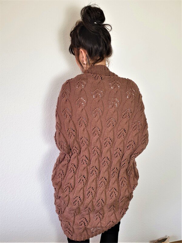 167 Strickanleitung Seelenwärmer warme Schokolade - Bild 2