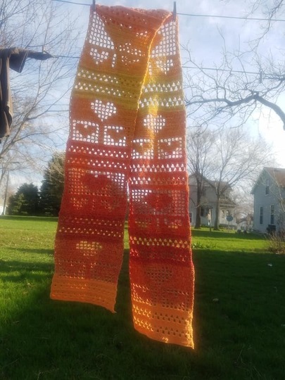 Little Paths of Love - Scarf