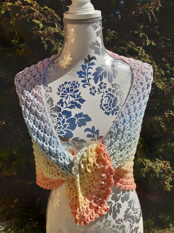 Dreieckstuch "Sometimes" häkeln