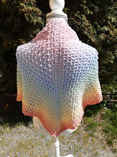 Dreieckstuch "Sometimes" häkeln