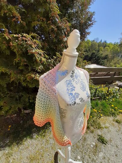 Dreieckstuch "Sometimes" häkeln